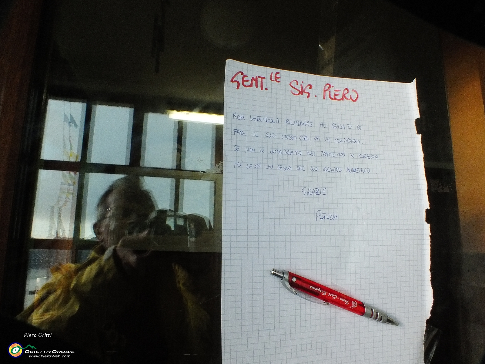 93 ...messaggio della rifugista Patrizia....JPG